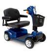 pride 4 wheel elecric scooter maxima blue